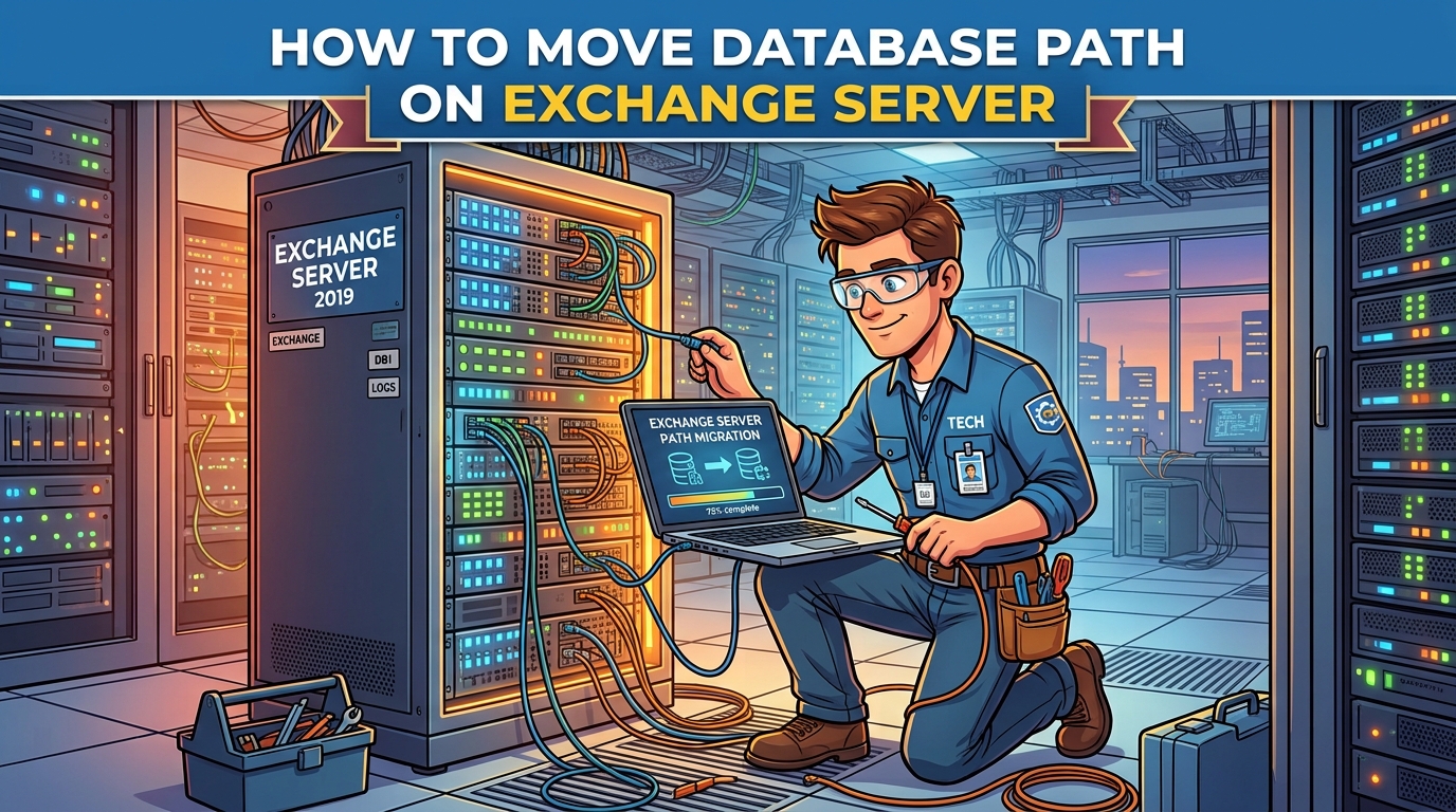 How to Move database path on Exchange Server