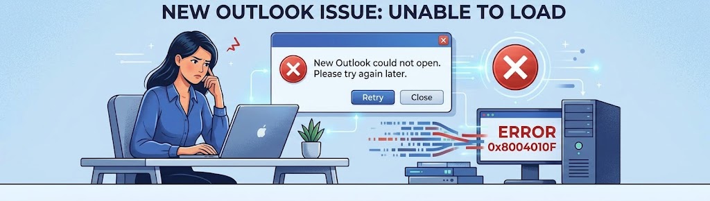 How to Fix New Outlook Stuck on the Loading Screen