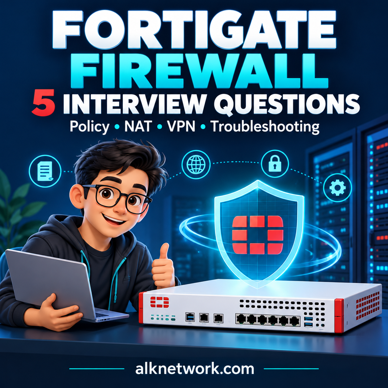 FortiGate Firewall: 5 Interview Questions You Should Know